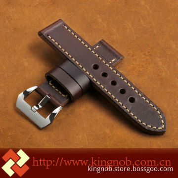 Hot selling New Italy Cow leather Personalized watch band for panerai